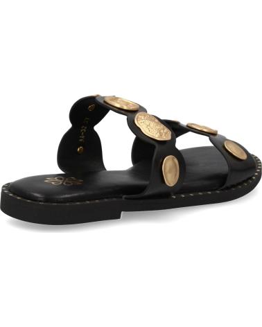 PUNTOSALAO SANDALIAS PLANAS COMODAS PARA MUJER COLOR NEGRO AA-32 VARIOS COLORES