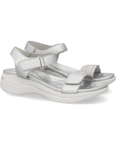 PUNTOSALAO SANDALIAS PLATEADAS PLANAS DE MUJER COMODAS HLS-0691 VARIOS COLORES