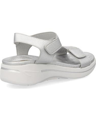 PUNTOSALAO SANDALIAS PLATEADAS PLANAS DE MUJER COMODAS HLS-0691 VARIOS COLORES