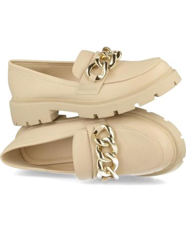 PUNTOSALAO MOCASIN CADENA COLOR BEIGE MUJER VARIOS COLORES