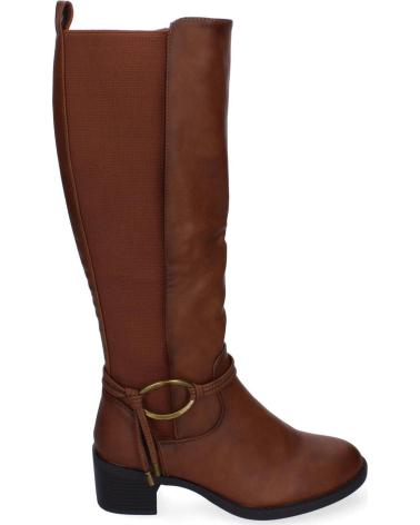 PUNTOSALAO BOTAS ELEGANTES TACON BAJO COMODAS PARA MUJER COLOR KAKI 241 VARIOS COLORES
