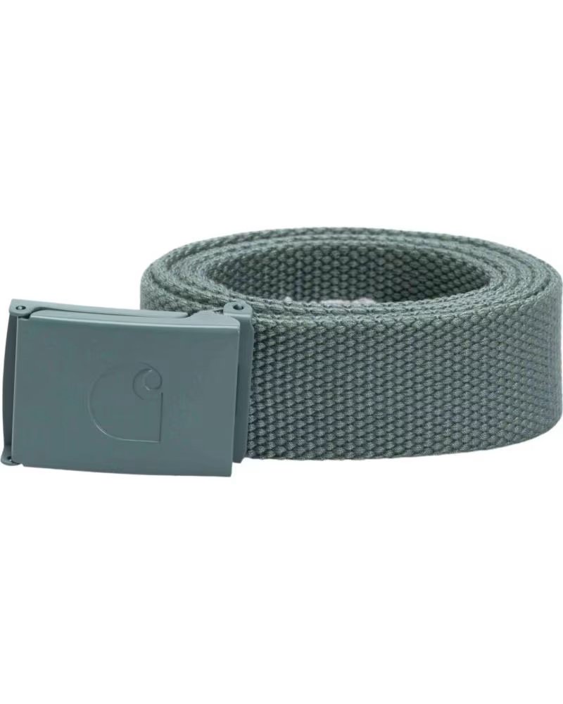 CARHARTT WIP CINTURON C-LOGO EN VERDE PARA UNISEX GREEN