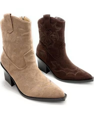 BUONAROTTI BOTIN COWBOY TACON BORDAD0S CREMALLERAS BEIGE
