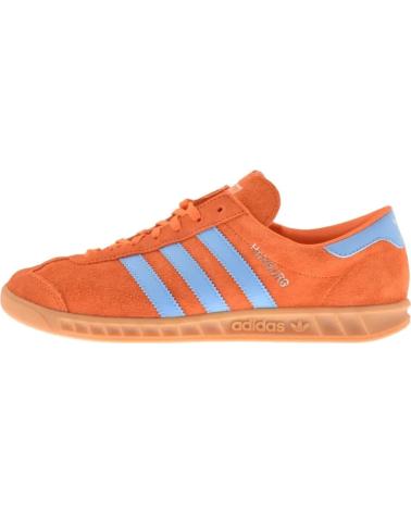 ADIDAS HAMBURG GX7224 COLLEGIATE BLUE - 47 1-3 ORANGE
