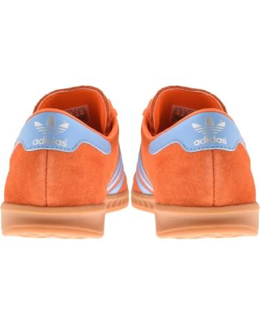 ADIDAS HAMBURG GX7224 COLLEGIATE BLUE - 47 1-3 ORANGE