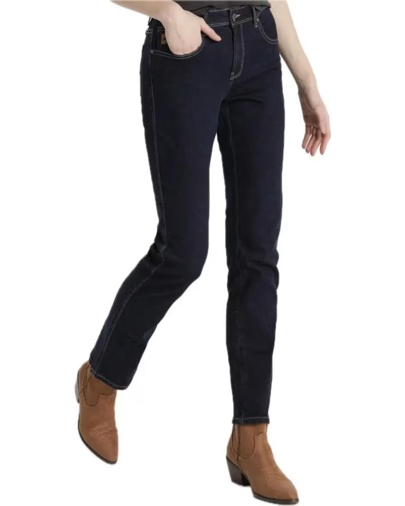 CALÇA JEANS FEMININA LOIS JEANS 201042747 AZUL ESCURO AZUL
