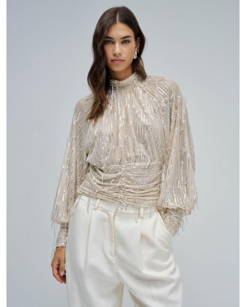 BLUSA SALSA 21010480 MUJER BEIGE BEIGE