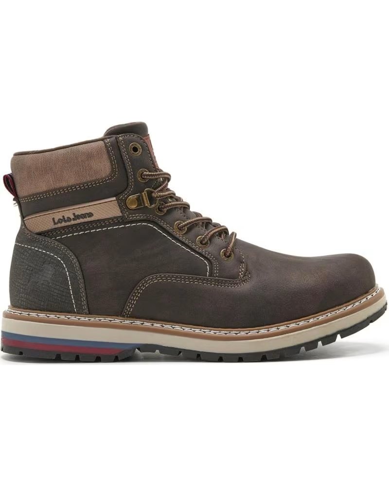 Bottes-De-Hombre-LOIS-JEANS-BOTTES CASUAL LOIS JEANS 64001 23 MARRON-23-MARRON