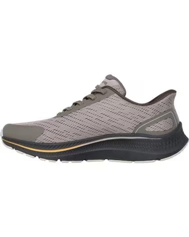SKECHERS ZAPATILLAS DE TREKKING 220880-TPE EN GRIS PARA HOMBRE TAUPE TEXTILE