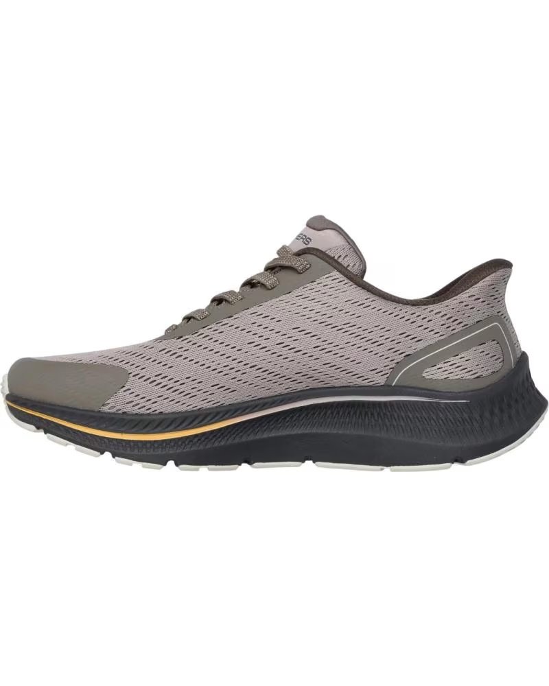 SKECHERS ZAPATILLAS DE TREKKING 220880-TPE EN GRIS PARA HOMBRE TAUPE TEXTILE