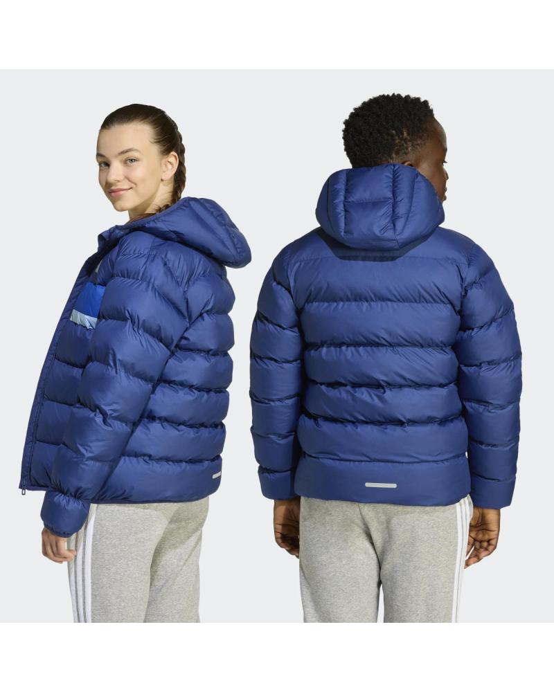 VESTE MATELASSÉE ADIDAS JKT BLEU MARINE CÉLESTE ROYAL JL7431 POUR FILLE NAN