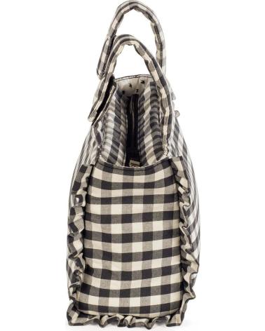 BOLSO PASEO WALKING MUM PARA BEBÉ - NEGRO CUADROS NEGRO