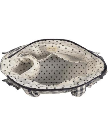 BOLSO PASEO WALKING MUM PARA BEBÉ - NEGRO CUADROS NEGRO