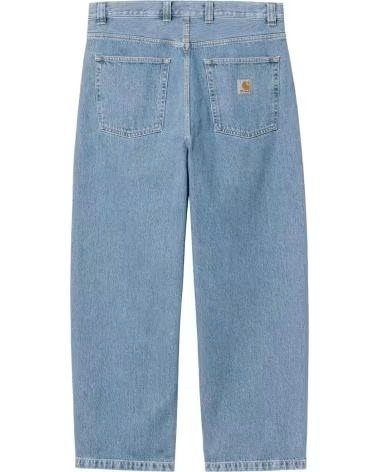CARHARTT WIP PANTALONI JEANS BRANDON STONE BLEACHED NAN