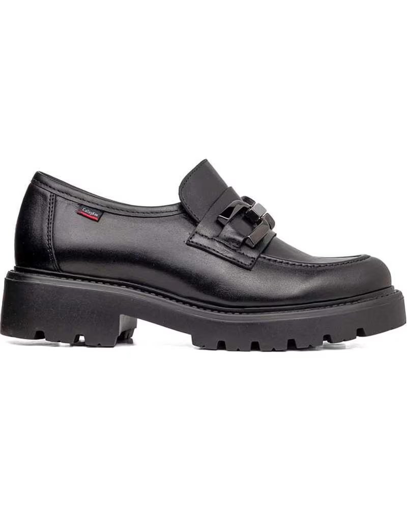 CALLAGHAN MOCASSINS FEMININOS COURO CREMOSO 32916 PRETO NEGRO