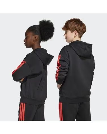 ADIDAS TIRO KAPUZENPULLOVER UNISEX KINDER NEGRO