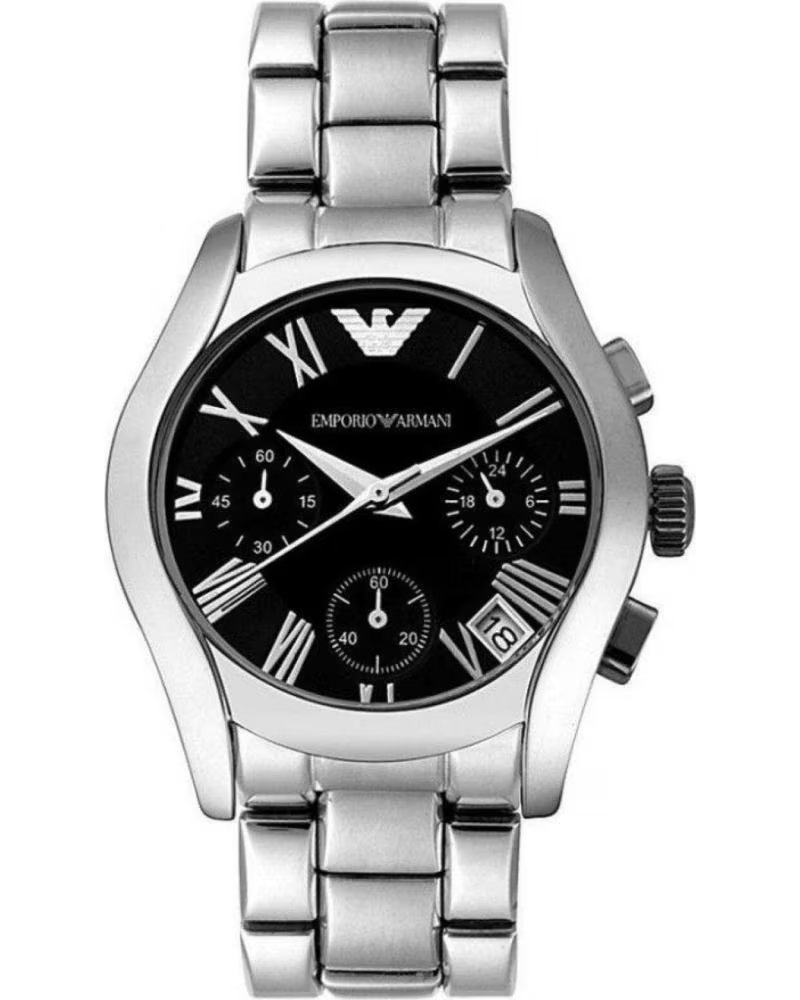 RELOJ EMPORIO ARMANI AR0674 ACERO INOXIDABLE CRONÓGRAFO GRIS GRIS