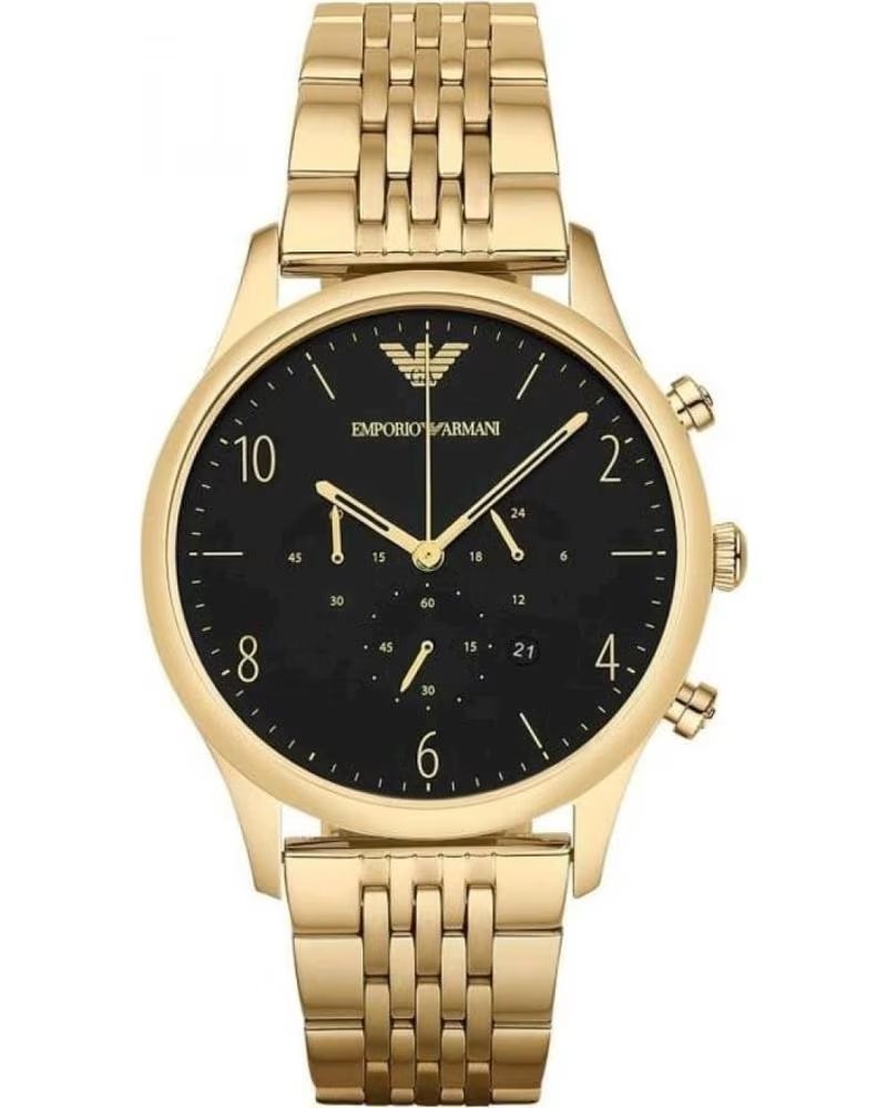 EMPORIO ARMANI AR1893 CHRONOGRAPH GOLDENE UHR DORADO