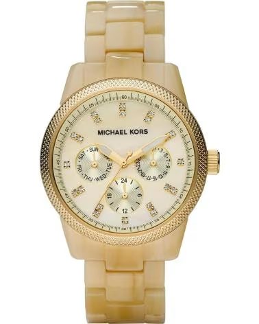 MICHAEL KORS MK5039 DAMENUHR BEIGE MULTIFUNKTION BEIGE