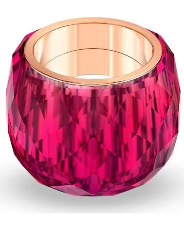 ANILLO SWAROVSKI ATTRACT ROUND CON CRISTAL ROSA