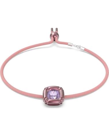 PULSERA SWAROVSKI TENNIS DELUXE MUJER CRISTALES ROSA 5626400