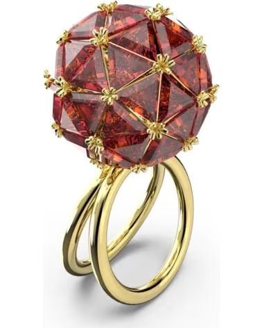SWAROVSKI RING 5630293 KRISTALLKUGEL ROT