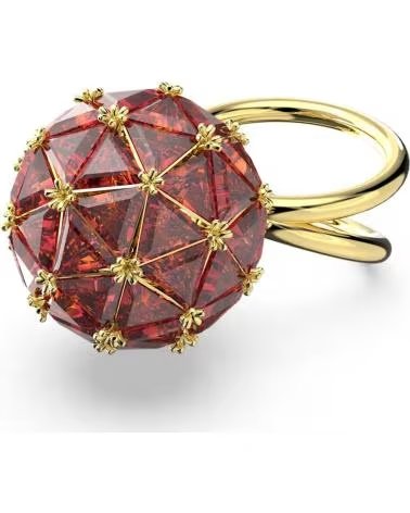 ANEL SWAROVSKI 5630295 ESFERA DE CRISTAL VERMELHO