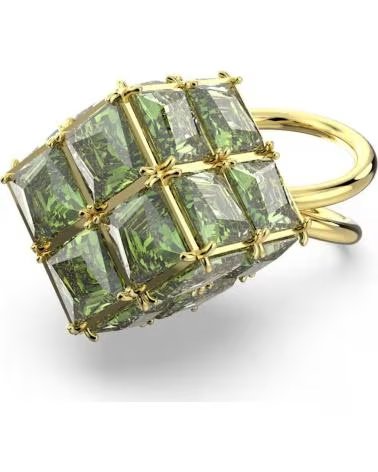 ANEL SWAROVSKI MATRIX TAMANHO 56 DOURADO 5630298
