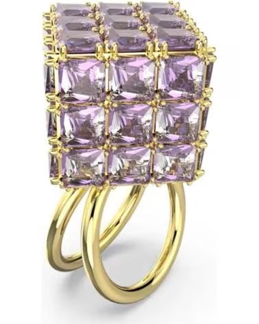 ANILLO SWAROVSKI 5633641 CON CRISTALES MORADOS