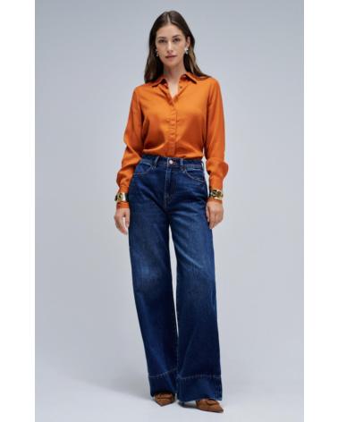 CAMISA SALSA MUJER 21010474 NARANJA NARANJA