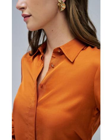 CAMISA SALSA MUJER 21010474 NARANJA NARANJA