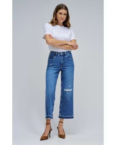 SALSA JEANS CULOTTE DONNA 21010353 USED DENIM VARIOS COLORES