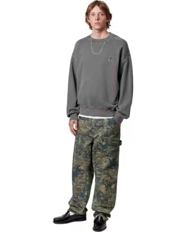 CARHARTT WIP SUDADERA I029522-BLACK EN PARA HOMBRE GRIS
