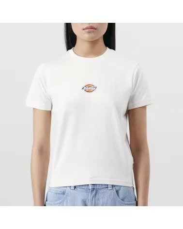 DICKIES CAMISETA DE MANGA CORTA DK0A4XPOWHX1 EN BLANCO PARA MUJER MULTICOLOR