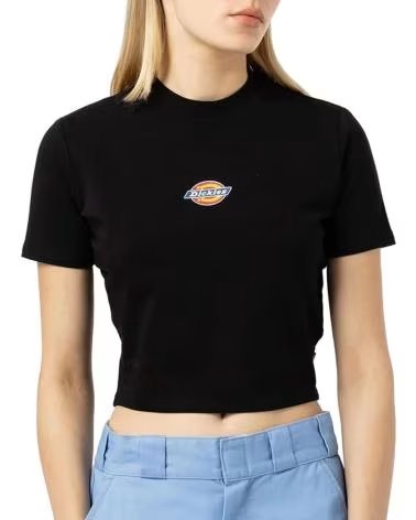 DICKIES CAMISETA DE MANGA CORTA DK0A4XPOBLK1 EN NEGRO PARA MUJER MULTICOLOR