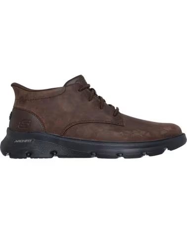 SKECHERS ZAPATOS ZAPATOS HOMBRE BOTAS MODELO ARCH FIT GARZA COLOR MAR MARRóN