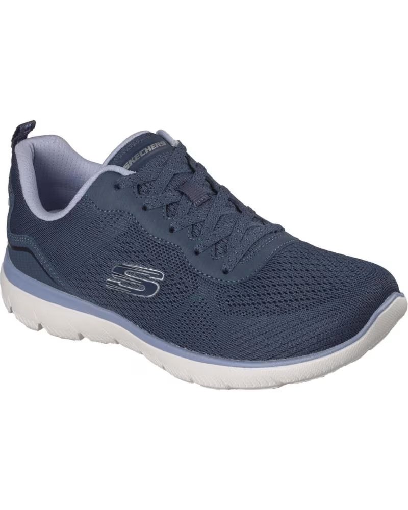 SKECHERS 150291 NVBL Summits Mujer Quiet Dream Espuma viscoelstica Zapatillas AZUL