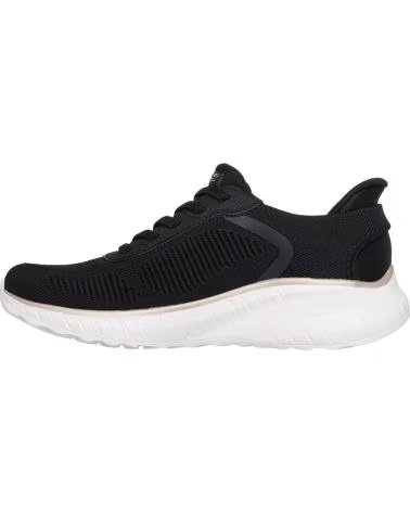 SKECHERS ZAPATOS ZAPATOS MUJER ZAPATILLAS BAJAS MODELO BOBS SQUAD COL NEGRO