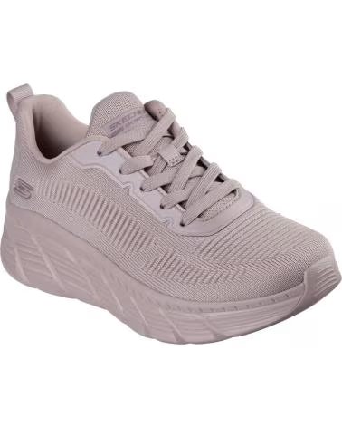 SKECHERS ZAPATOS ZAPATOS MUJER ZAPATILLAS BAJAS MODELO BOBS B FLEX CO ROSA