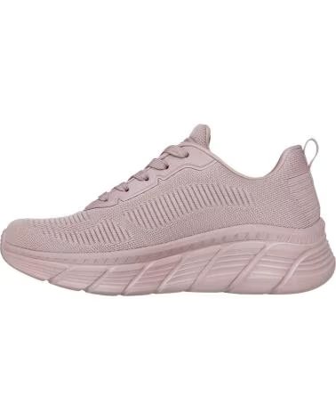 SKECHERS ZAPATOS ZAPATOS MUJER ZAPATILLAS BAJAS MODELO BOBS B FLEX CO ROSA