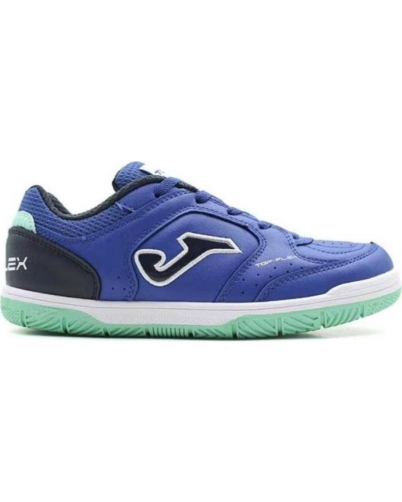 JOMA BOTAS DE FUTBOL SALA TOP FLEX JR EN AZUL PARA NINOS UNISEX ROYAL BLUE