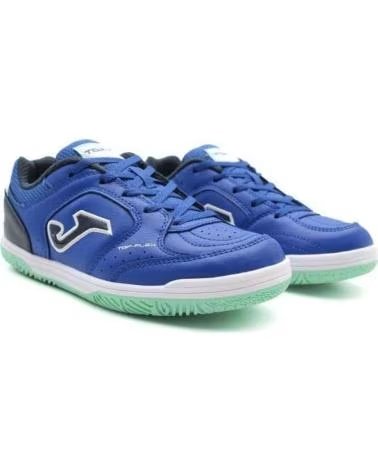 JOMA BOTAS DE FUTBOL SALA TOP FLEX JR EN AZUL PARA NINOS UNISEX ROYAL BLUE