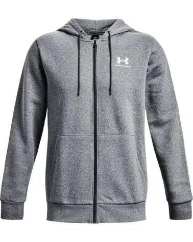 UNDER ARMOUR ICON FELPA CON CAPPUCCIO E ZIP UOMO GRIGIO GRIS