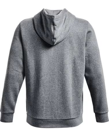 UNDER ARMOUR ICON FELPA CON CAPPUCCIO E ZIP UOMO GRIGIO GRIS