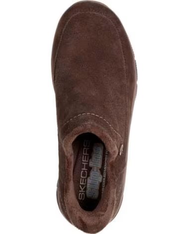 SKECHERS SNEAKERS MUJER EASY GOING - MODERN WHISPER MARRON MARRóN