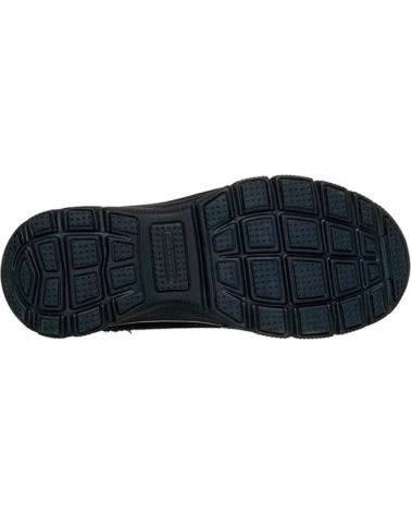 SKECHERS BOTINES PLANOS MUJER EASY GOING - COZY LOVIN - NEGRO