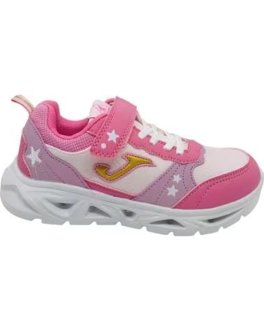JOMA NOVA JR SPORTSCHUH FÜR MÄDCHEN MIT LICHTERN ROSA ROSA