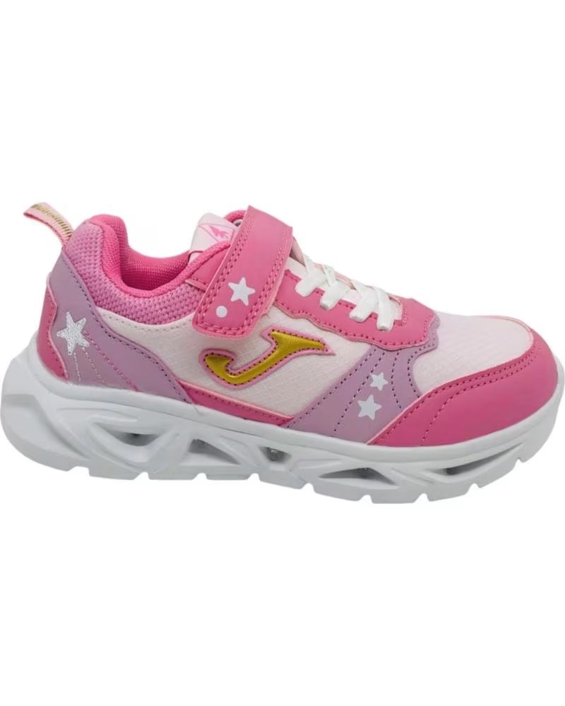 JOMA NOVA JR SPORTSCHUH FÜR MÄDCHEN MIT LICHTERN ROSA ROSA