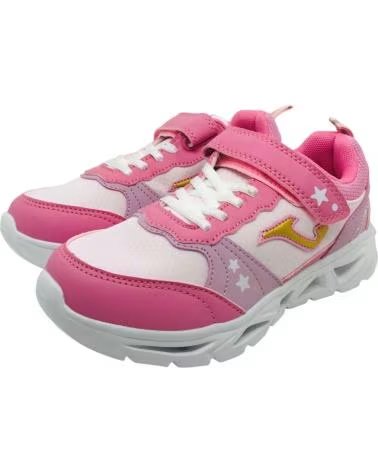 JOMA NOVA JR SPORTSCHUH FÜR MÄDCHEN MIT LICHTERN ROSA ROSA