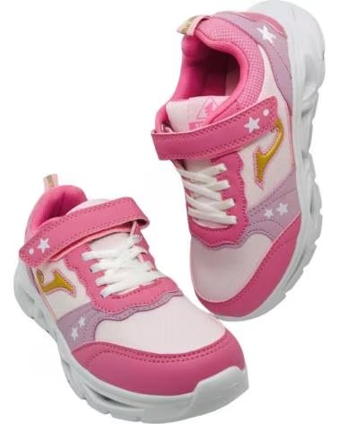 JOMA NOVA JR SPORTSCHUH FÜR MÄDCHEN MIT LICHTERN ROSA ROSA